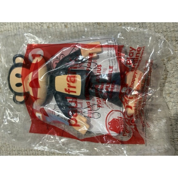 McDonald's Other - NEW 2012 McDonald's Paul Frank JULIUS BENDABLE FIGURE Happy Meal Toy